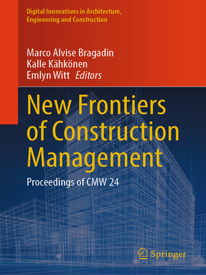 cover image of New Frontiers of Construction Management